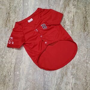 MLB LICENSED BOSTON RED SOX JERSEY FOR DOGS